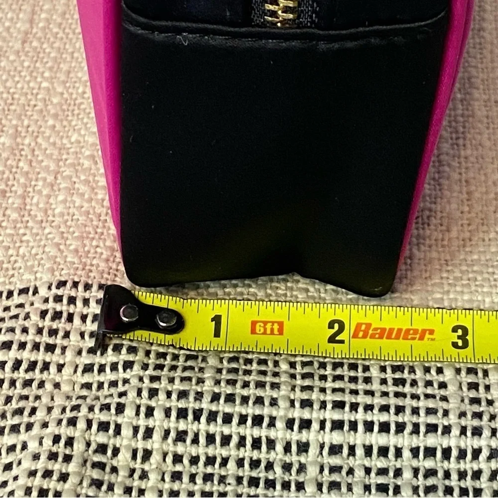 PRADA / Candy Pink & Black Cosmetic Bag